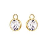 Charm Bella con Cristales Austriacos en Rodio - Imagen 3