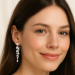 Aros Colgantes Paloma con Cristal de Austria 48 mm - Imagen 6