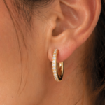 Argolla Eternity de 18 mm con Cristales Swarovski de Austria - Imagen 18