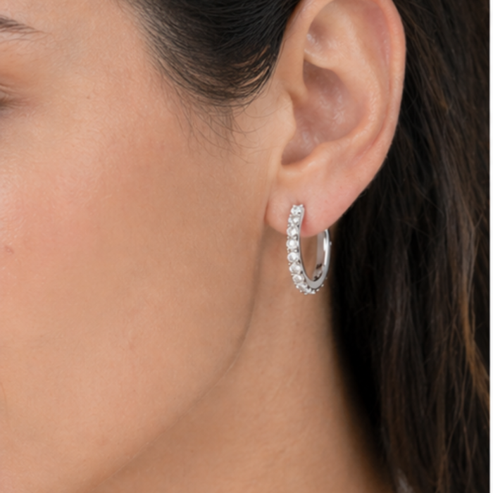 Argolla Eternity de 18 mm con Cristales Swarovski de Austria - Imagen 13