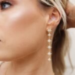 Charm Largo Polaris Star con Cristales de Austria en Rodio u Oro - Imagen 5