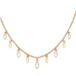 Collar Mayfly Layer con Cristales de Austria – Collar Mujer Elegante