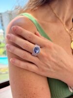 Anillo Deborah de Silicona con Cristal Austriaco - Imagen 18