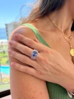 Anillo Deborah de Silicona con Cristal Austriaco - Imagen 17