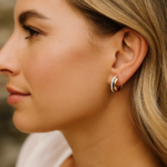 argollas trinity brilliance oro triple