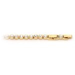 Pulsera Tennis Dorada con Cristales Austriacos - Imagen 9