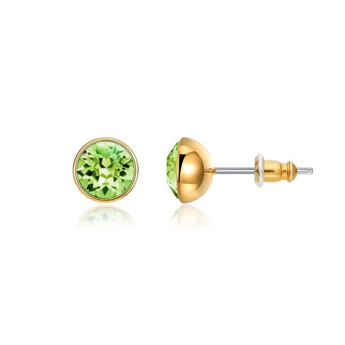 Aros Punto de Luz Signature baño en oro de 6.5mm - Imagen 5