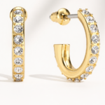 Argollas Eternity 14 mm con Cristales Swarovski