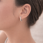 Argollas Eternity 14 mm con Cristales Swarovski - Imagen 7