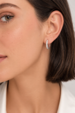 Argollas Eternity 14 mm con Cristales Swarovski - Imagen 9