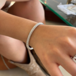 pulsera roca con cristales de austria