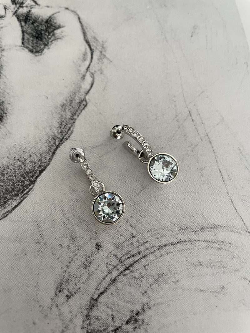 Set Argolla y charms con cristal de Austria en Azul Traslúcido - Imagen 10