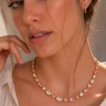 Collar Festival Rose con Cristales Austriacos en Oro Rosa