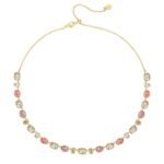 Collar Festival Rose con Cristales Austriacos en Oro Rosa