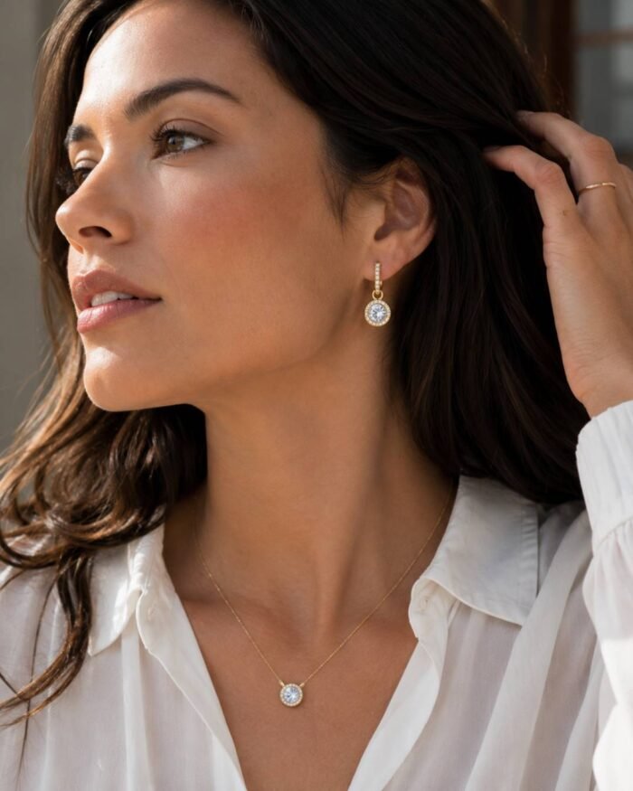 aros-elegantes-mujer-cristales-transparentes-oro