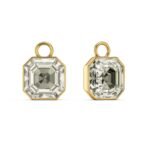 charms-asscher-dorados-cristal-plateado