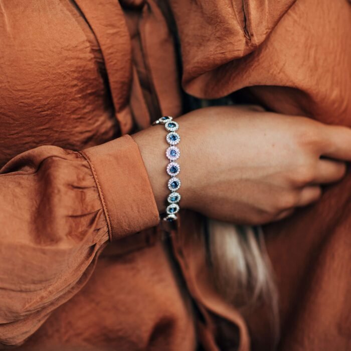 Pulsera Angelical Montana con Cristal de Austria - Imagen 5