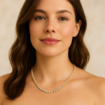 Collar de Tenis con Cristales Austriacos en Oro o Rodio - Imagen 14