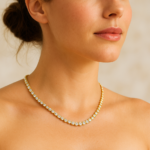 Collar de Tenis con Cristales Austriacos en Oro o Rodio - Imagen 13