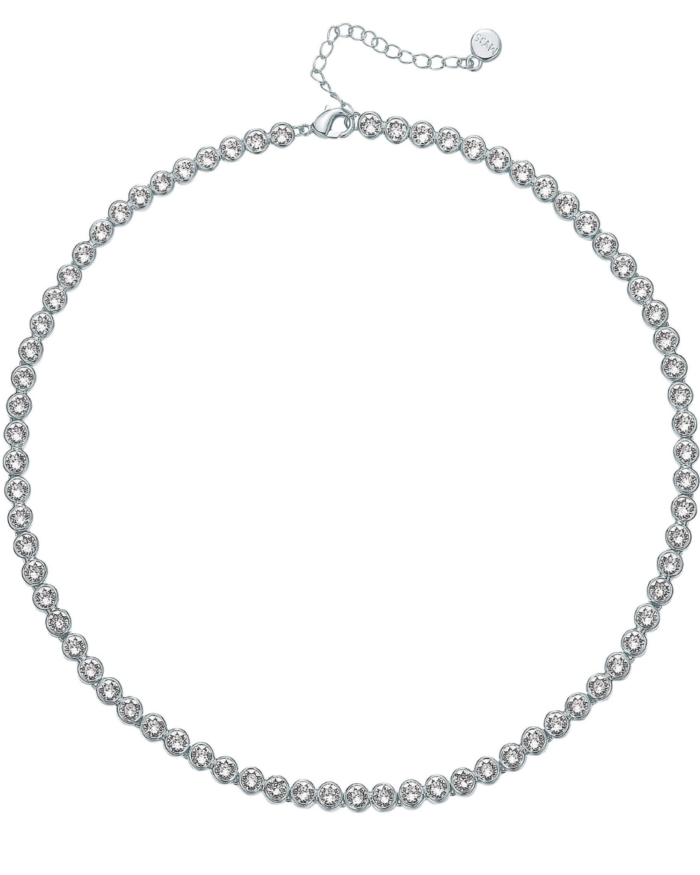 Collar de Tenis con Cristales Austriacos en Oro o Rodio - Imagen 7