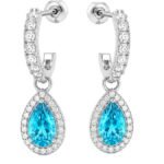 Aros Eternity Mix con Cristales Genuinos de Austria en Rodio