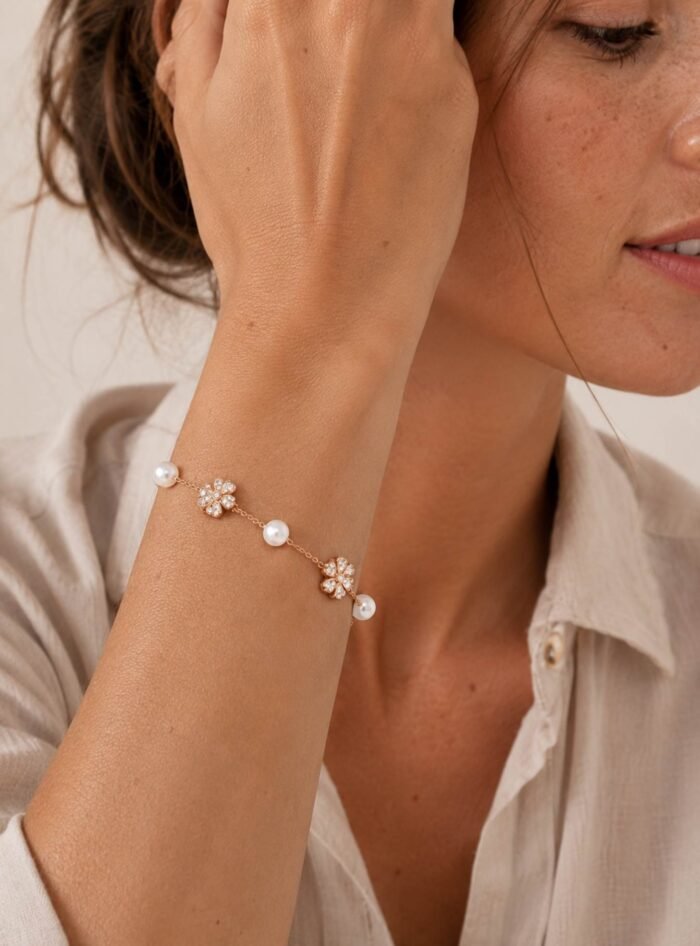 pulsera-cherry-blossom-perlas-agua-dulce-oro-rosa
