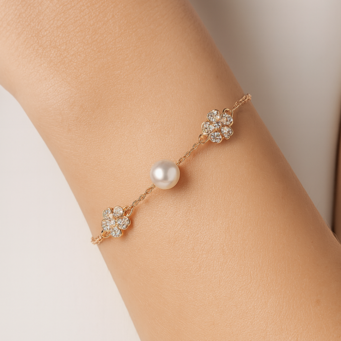 detalle-perlas-pulsera-cherry-blossom-oro-rosa
