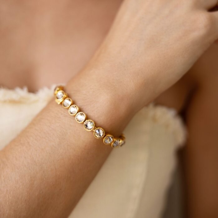 Pulsera Tennis con Cristales de Austria - Imagen 4