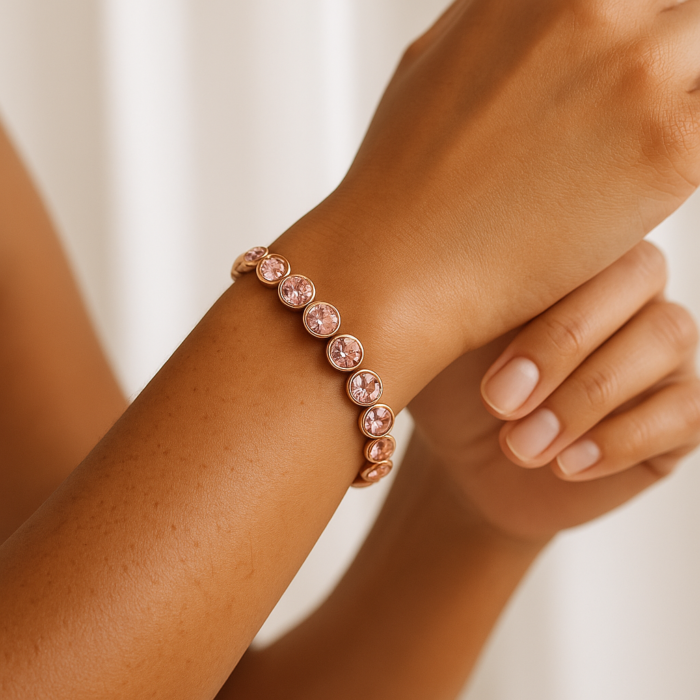 Pulsera Tennis con Cristales de Austria - Imagen 8