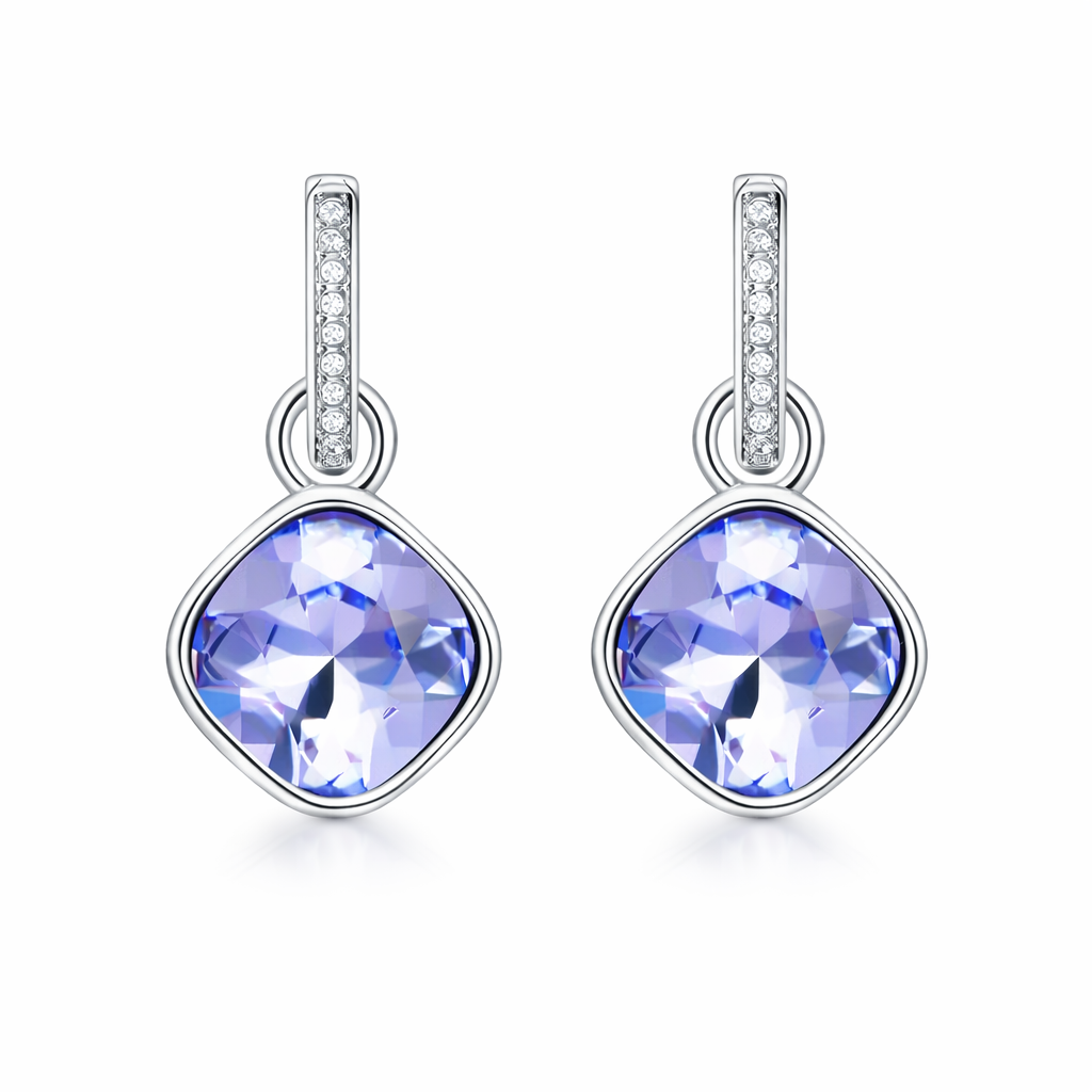 Argollas y Charms Cushion argollas-eternity-charms-violeta-cristal-austria-uso