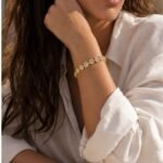 Pulsera Angelic Tennis con Cristales Transparentes en Baño de Oro - Imagen 9