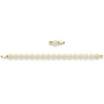Pulsera Angelic Tennis con Cristales Transparentes en Baño de Oro - Imagen 8